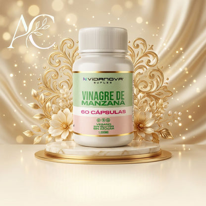 VERANO VINAGRE DE MANZANA 60 CAPS