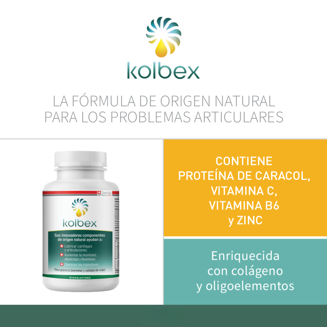 Kolbex Proteína de Caracol + Vitaminas