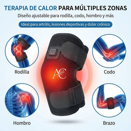 Rodillera Térmica Eléctrica Infrarroja - Alivio de Dolor y Circulación.