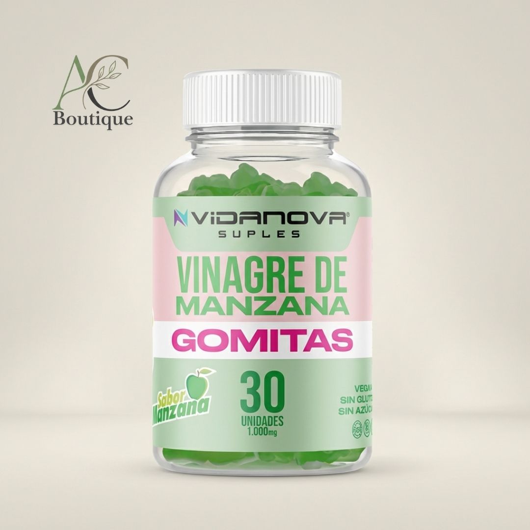 VERANO GOMITAS VINAGRE DE MANZANA 1000MG